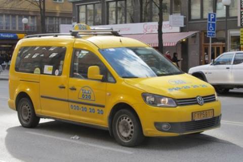 En gul taxi 020